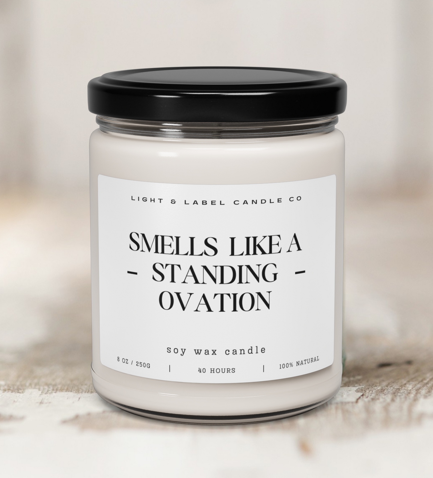 Smells Like A Standing Ovation Performer Gift, Singer Dancer Actor Broadway Concert Band Gift